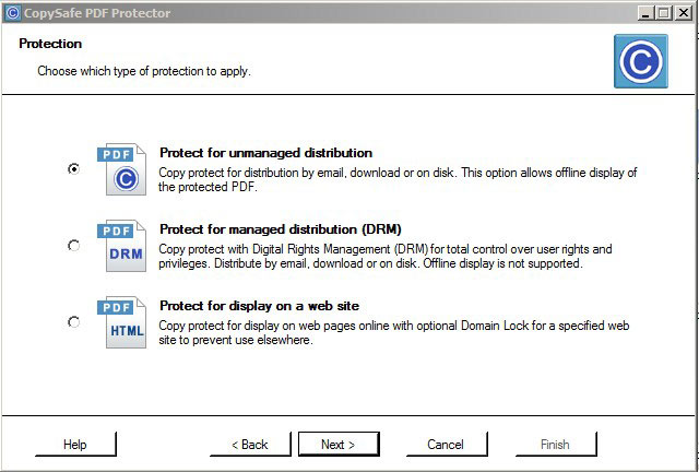 CopySafe PDF Protector GUI