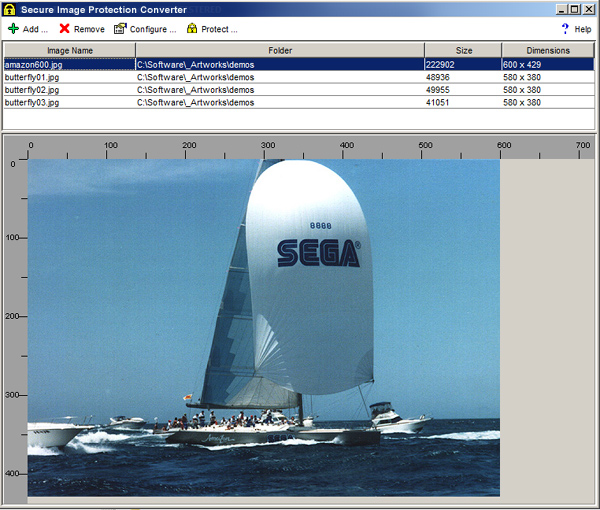 Secure Image Protection
