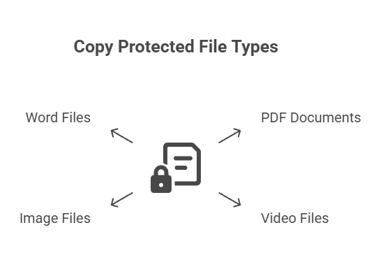 Copy Protected File Types
